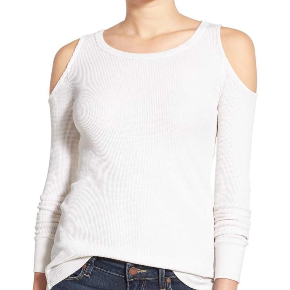 Waffle knit shirt